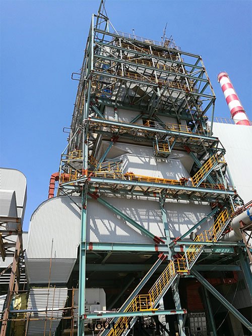 河(hé)北(běi)鑫晶特(tè)鋼(gāng)烧結机煙气(qì)SCR脱硝項目